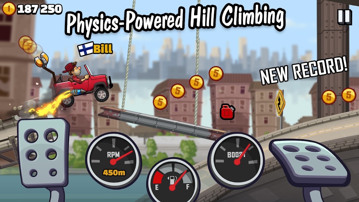 Hill Climb Racing 2 store still